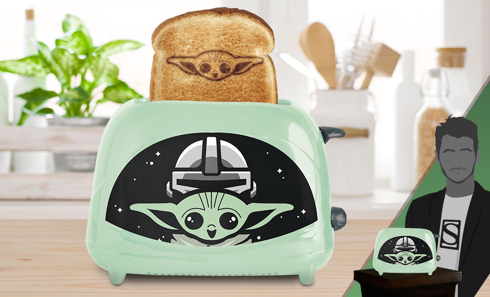 Uncanny Brands The Child Waffle Maker Baby Yoda from The Mandalorian,  Official Disney Product