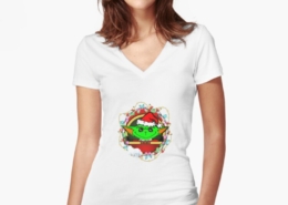 SPONSORED PRODUCTS - A unique Baby Yoda & Grinch Christmas design to put you in the festive spirit 